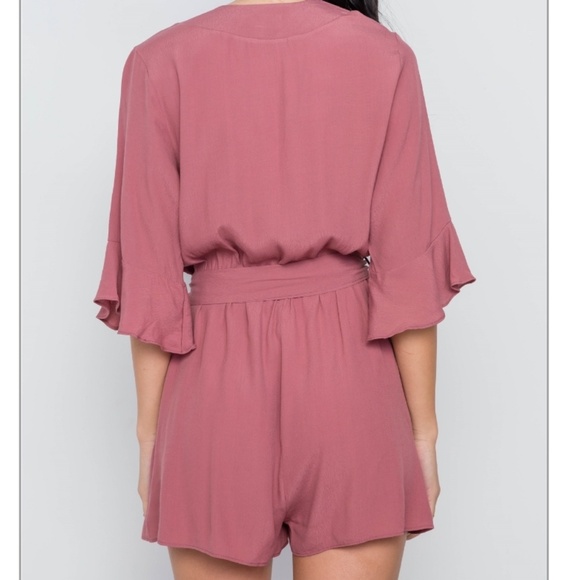 Last one⭐host pick⭐Be Mine Mauve Romper - Picture 3 of 4